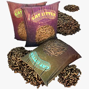 3D Cat Toilet Filler Litter Pet Set