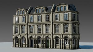 European Apartment Building model
