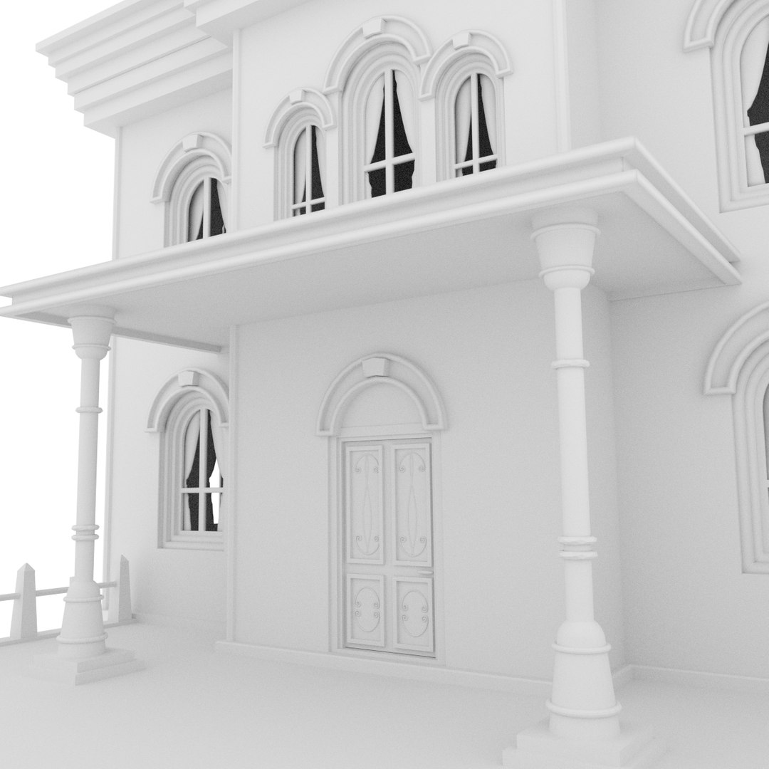 Haunted house 3D - TurboSquid 1180189