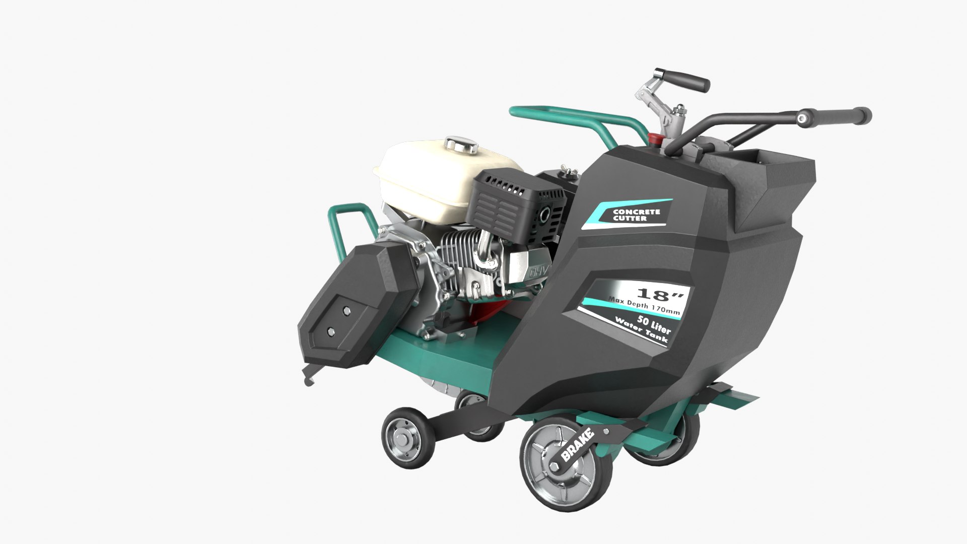 Concrete Cutter 3D Model - TurboSquid 1959044