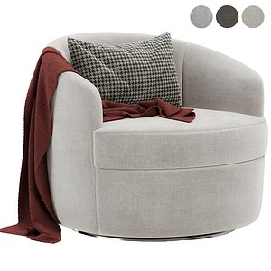 Luna Swivel Chair by coco republic