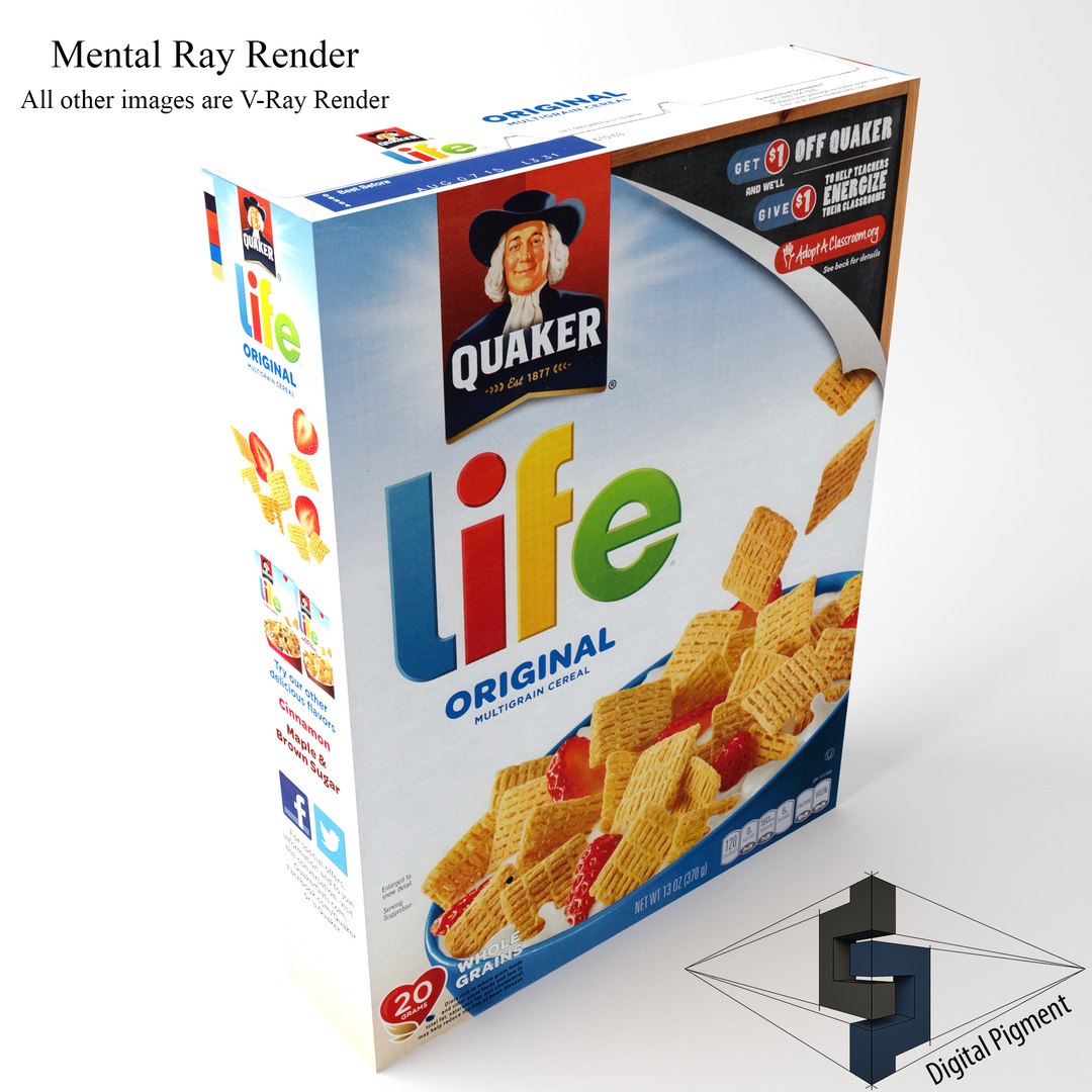 life cereal box