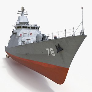 Iranian Destroyer Deylaman model