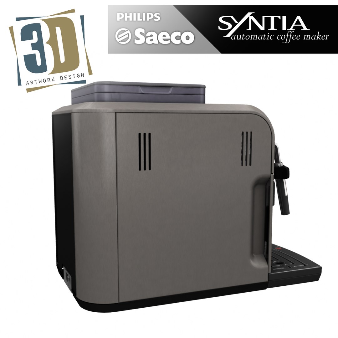 Saeco Machines Design 3d Model