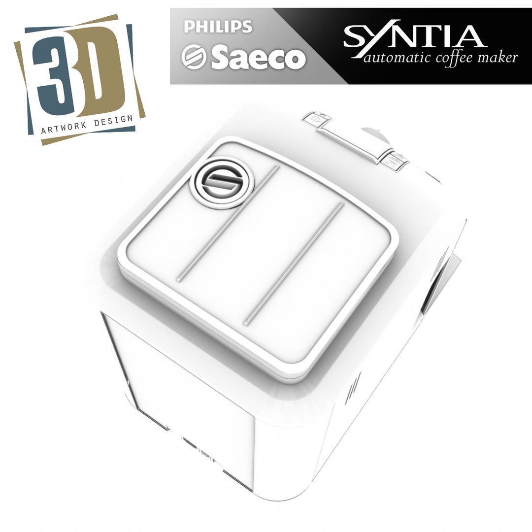 Saeco Machines Design 3d Model