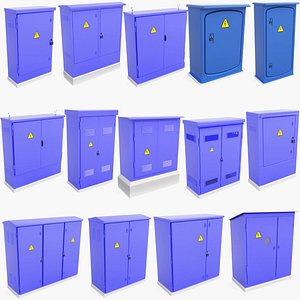 Electrical Cabinets v3 3D