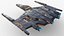 Navio Estelar Modelo 3D