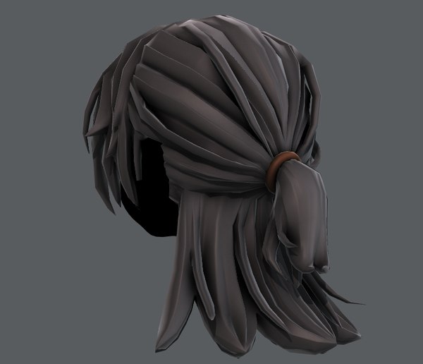 Hair Style Girl V28 3d Model Turbosquid 1308359 6970