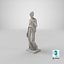 hebe goddess youth statue 3D
