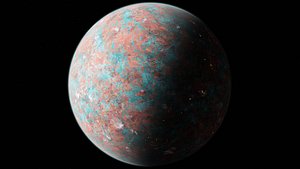 8K Alien Mystical Planet 10 model