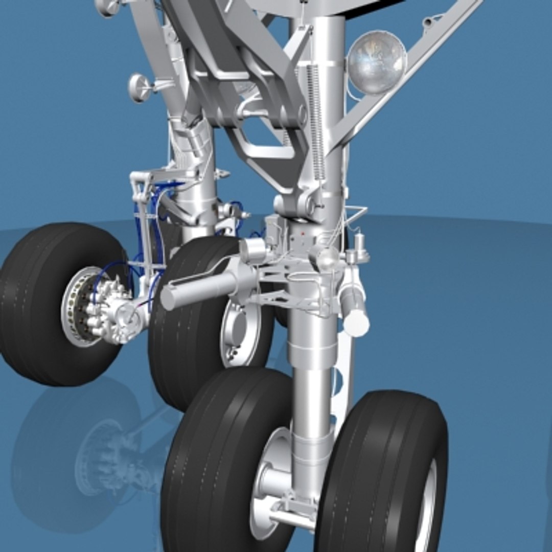 Airbus A330 Landing Gear 3d Model