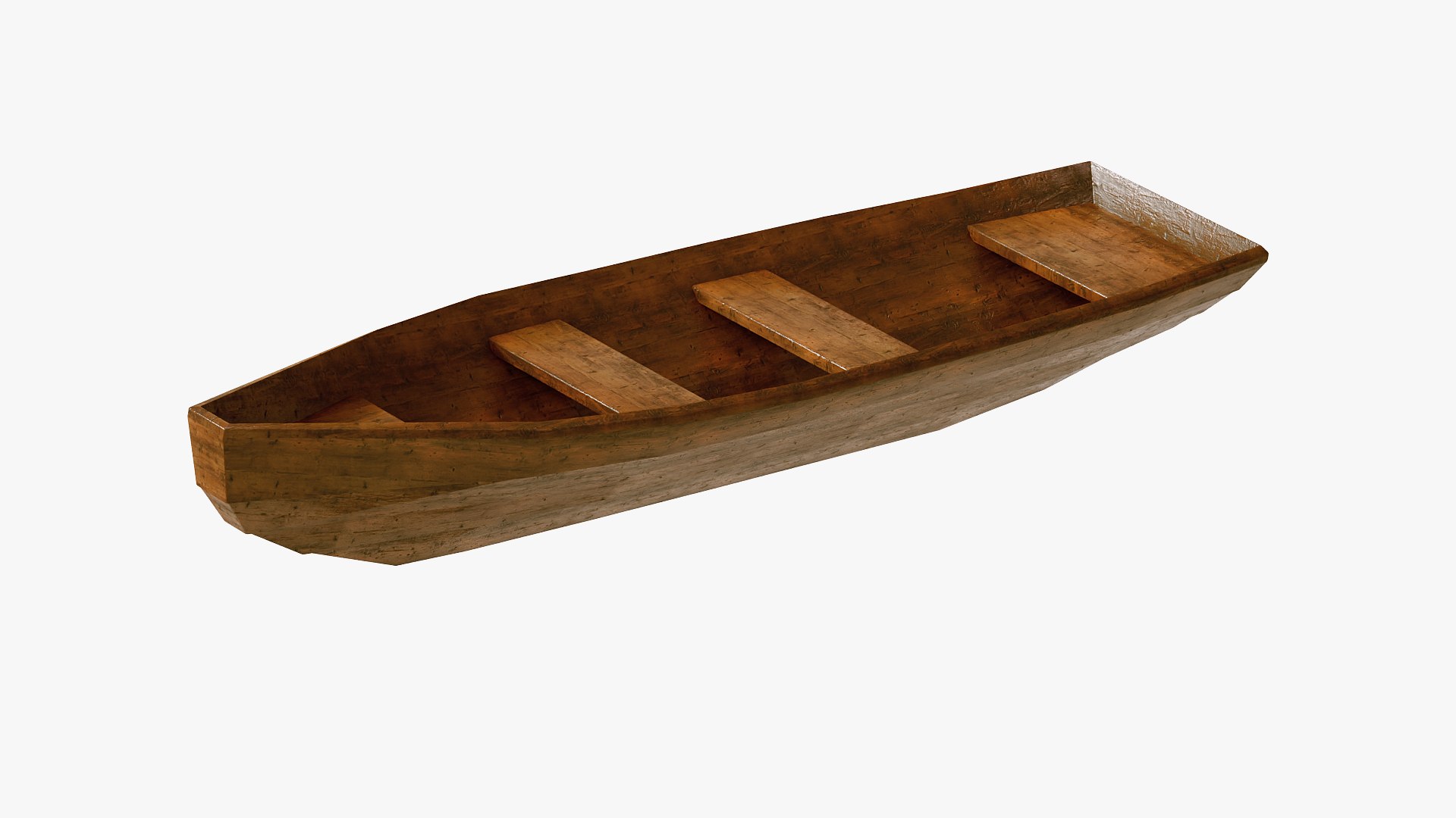 3D Rowing Boat Model - TurboSquid 2212892
