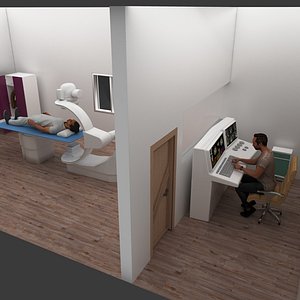 Radiation Therapy 4K 3D model