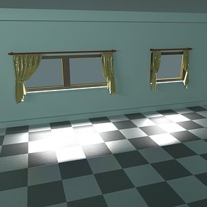 simple home 3d blend