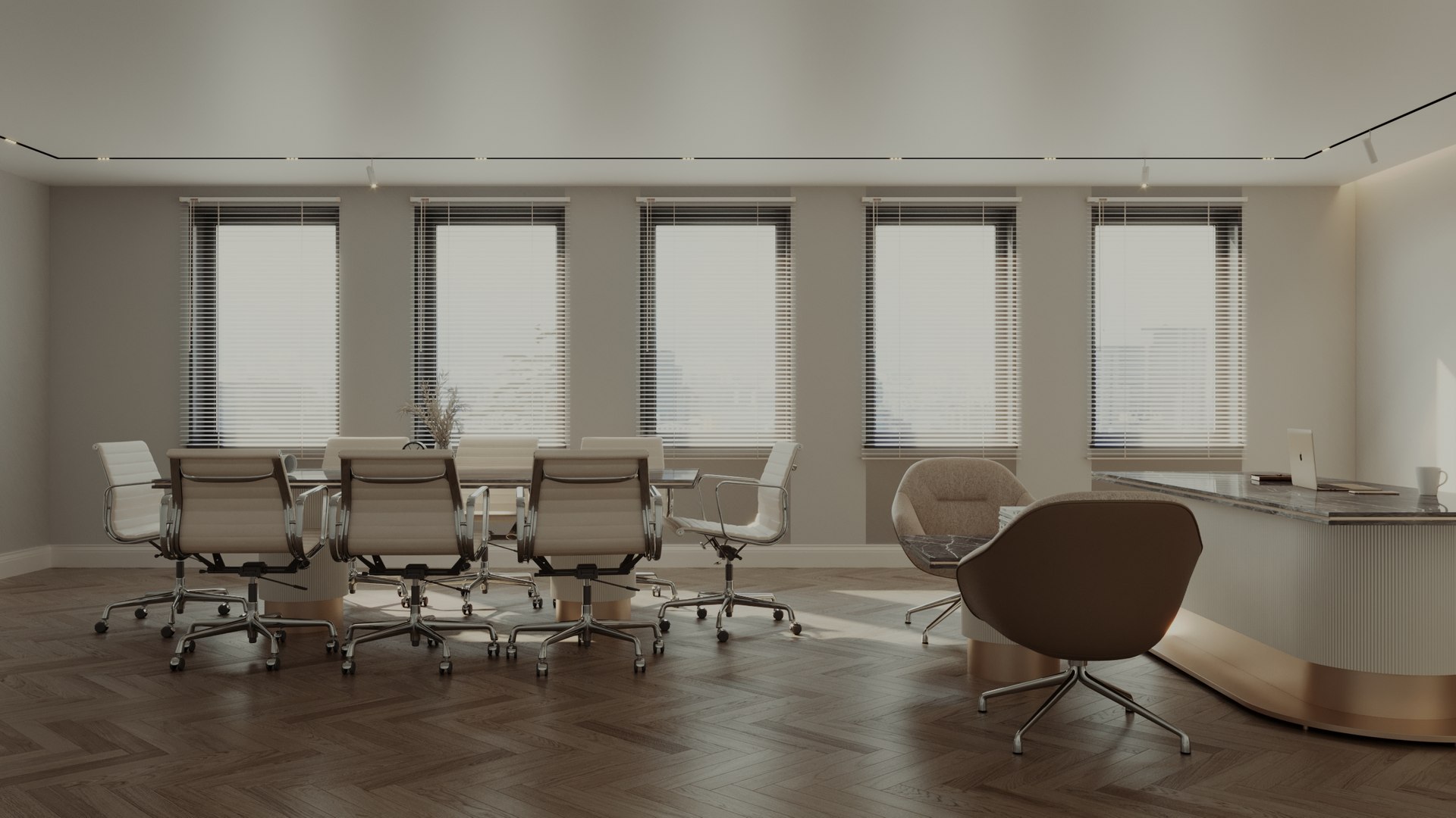 Manager Room Furnitures 3D - TurboSquid 2169393