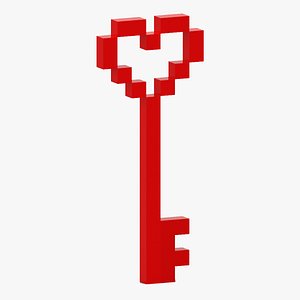 3D Love Key