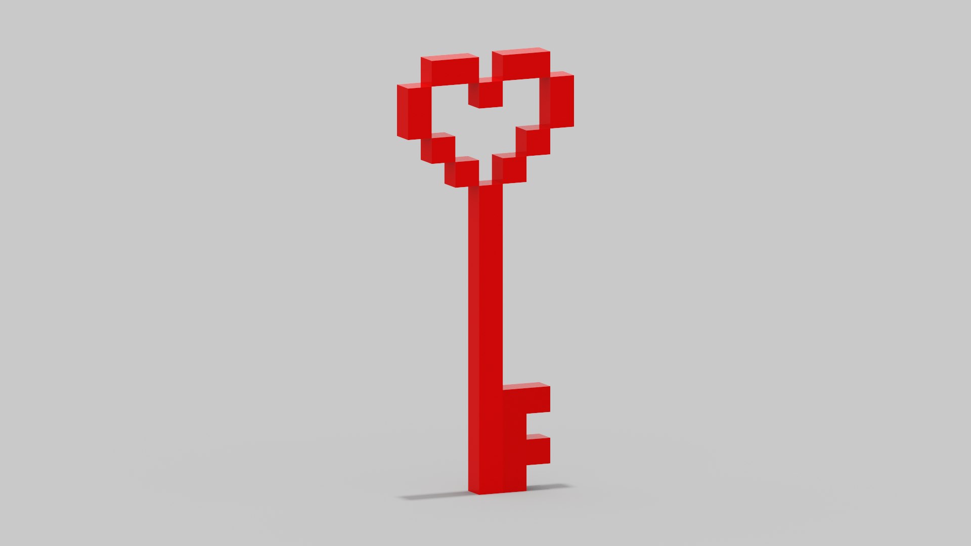 3D Love Key - TurboSquid 2184042