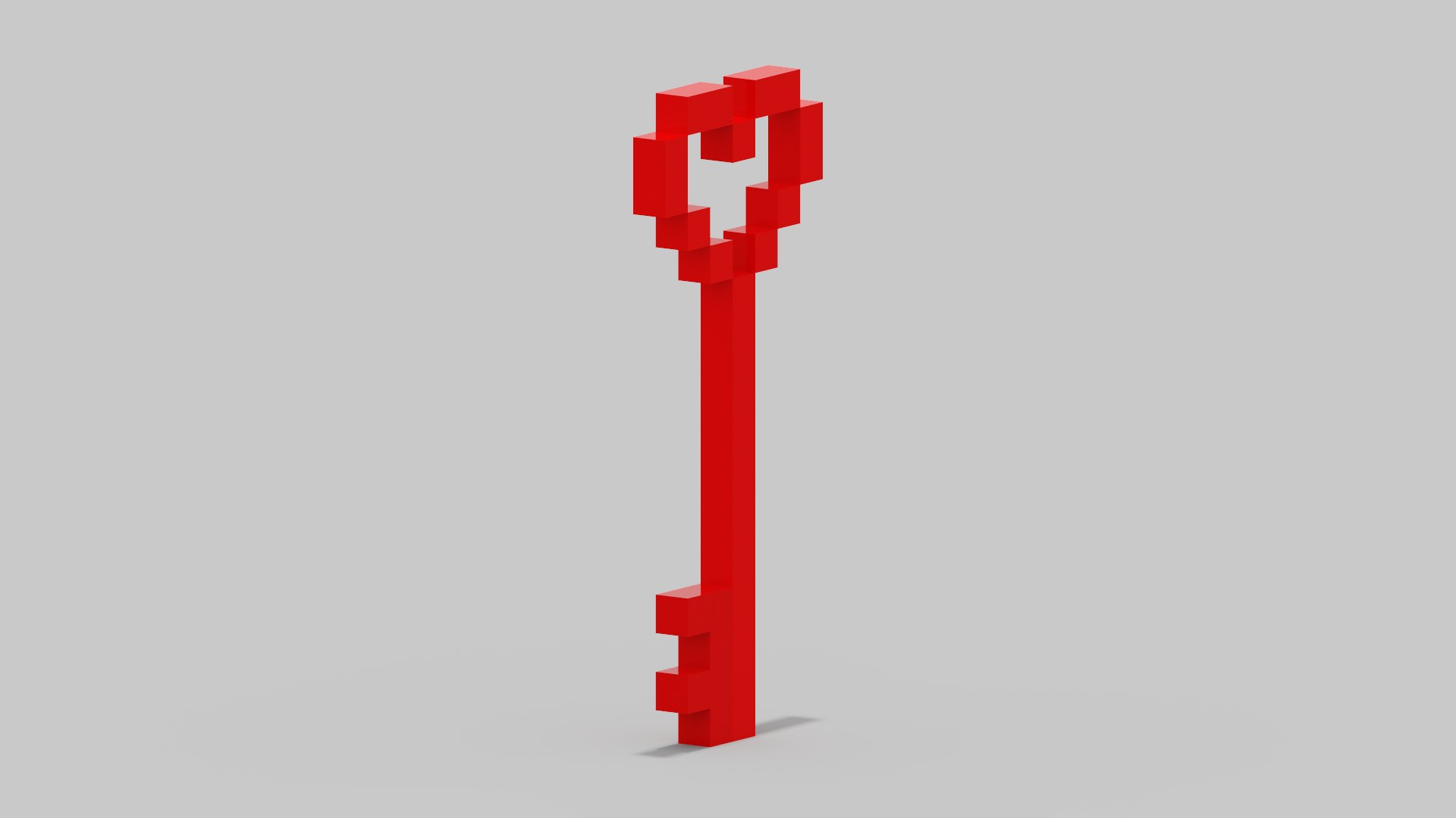 3D Love Key - TurboSquid 2184042