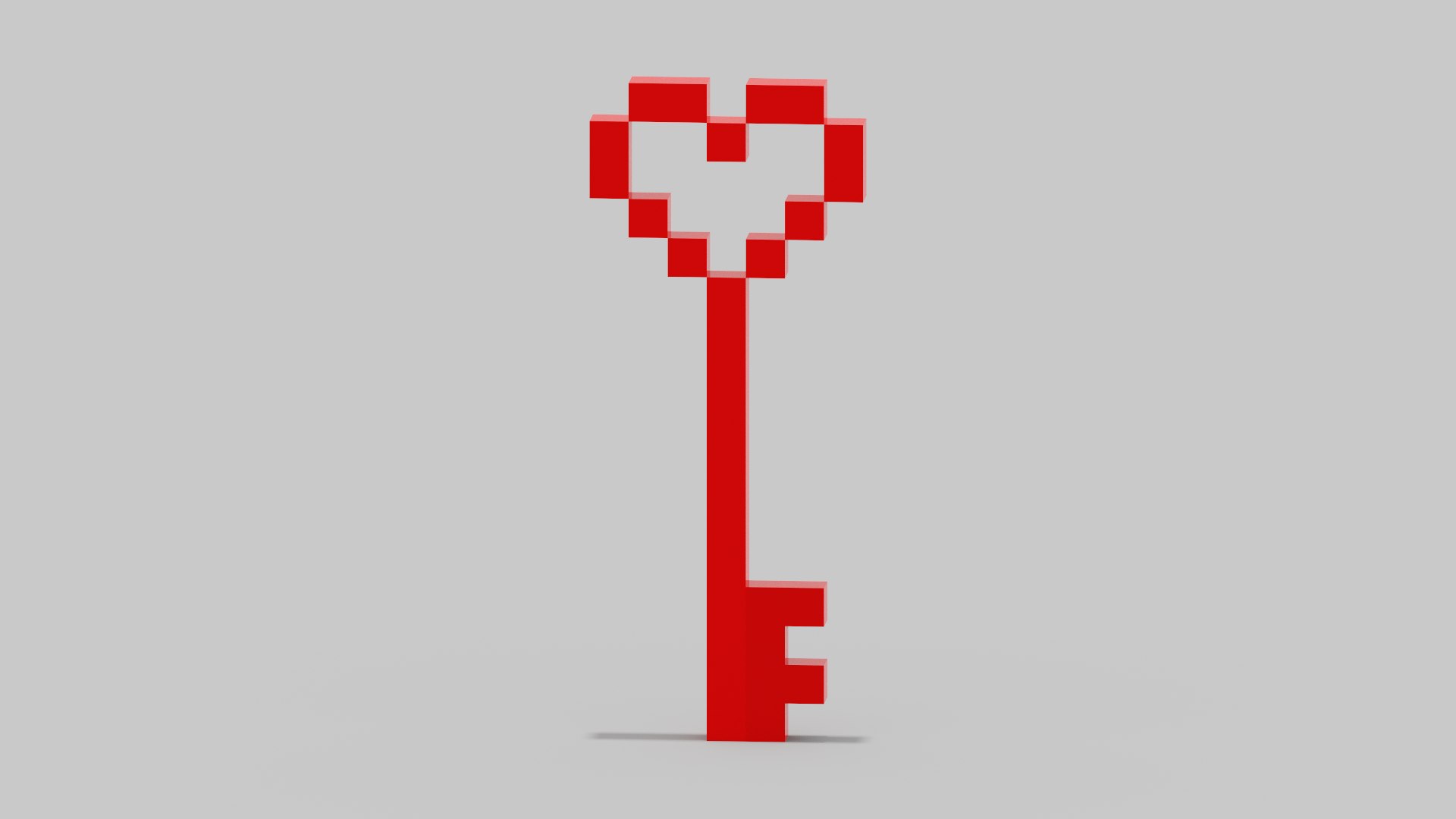 3D Love Key - TurboSquid 2184042