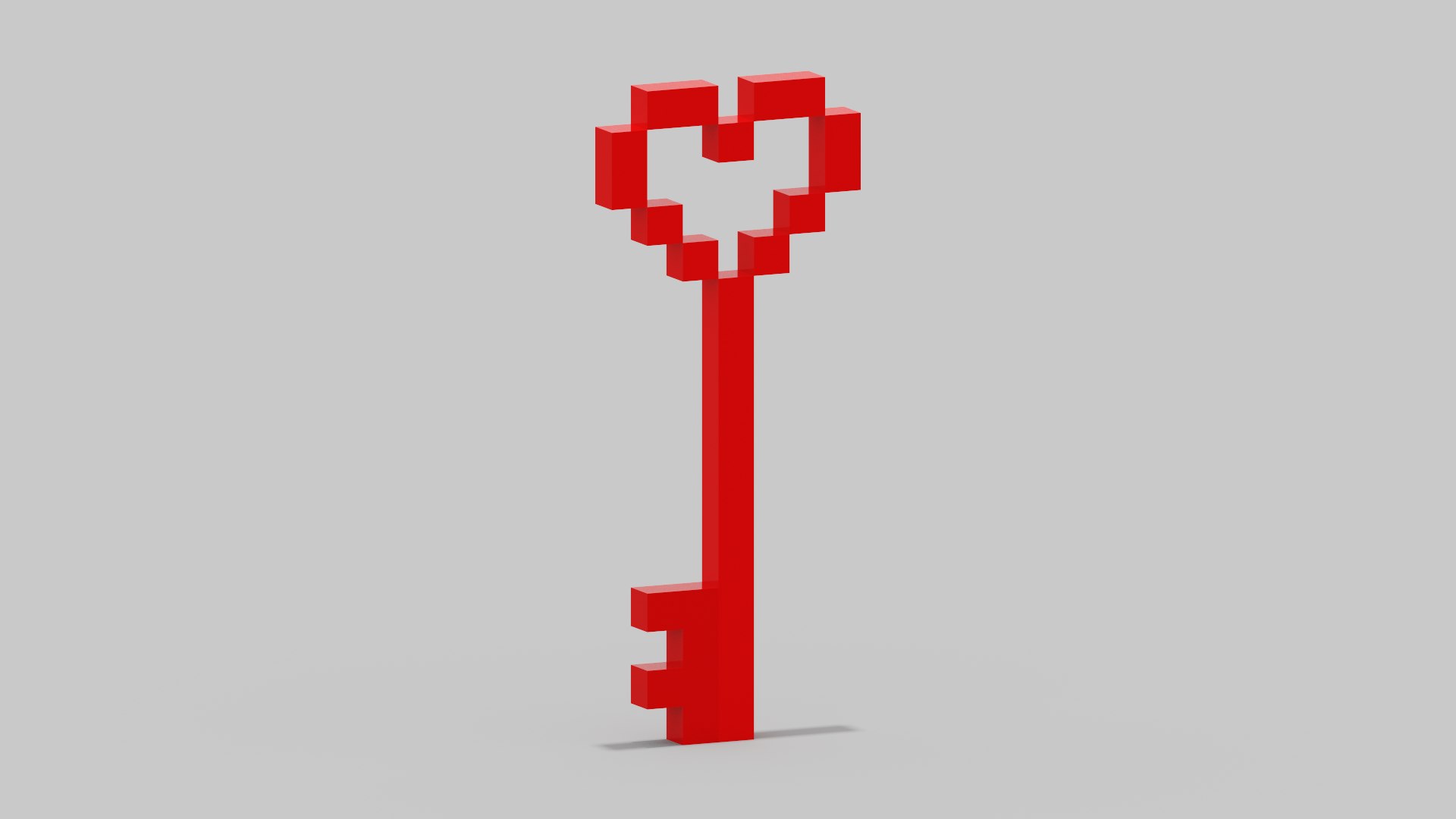 3D Love Key - TurboSquid 2184042