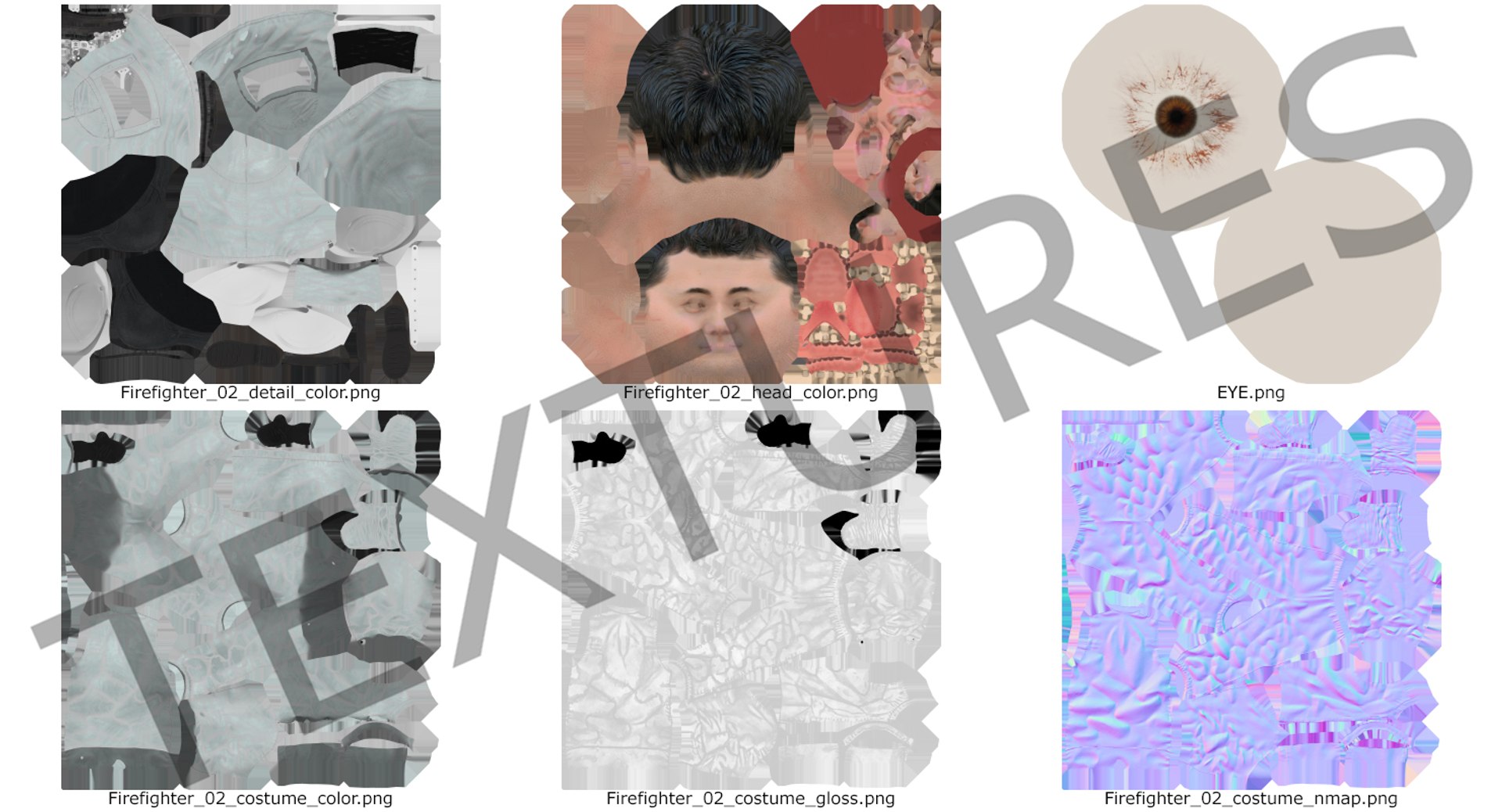 3D firefighter wearing aluminized chemical model https://p.turbosquid.com/ts-thumb/wF/5wcY9G/fGIgaL4l/firefighterwearingaluminizedchemicalprotectivesuitriggedmb3dmodel19/jpg/1504606825/1920x1080/fit_q87/23c4878b6742b7eda442537e29bb854a67c857cb/firefighterwearingaluminizedchemicalprotectivesuitriggedmb3dmodel19.jpg