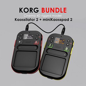 3d model of korg rig