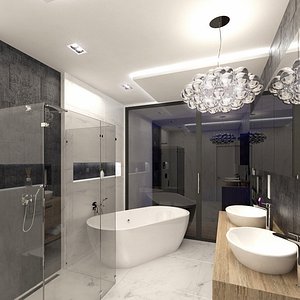 Luxury Bathroom Interior