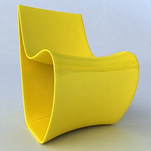 3d sign chair