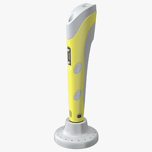 3D Printer Pen Yellow