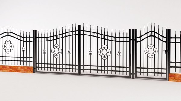 modelo 3d Reja de metal - TurboSquid 683597