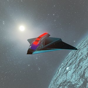 planet space 3D model