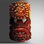3d aztec mask model