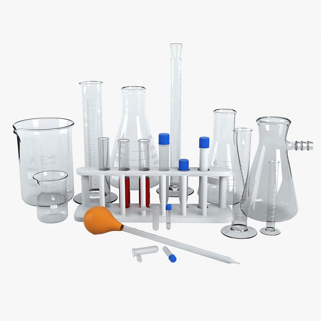 Lab Test Tubes Rack 3d Max