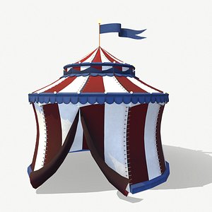 Circus Tent 3D model