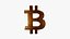 3D Bitcoin 3D Symbol Collection Gold Silver Copper BTC