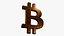 3D Bitcoin 3D Symbol Collection Gold Silver Copper BTC