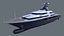 3D model Luxury Expedition Mega Yacht