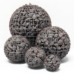 gabion 3D model