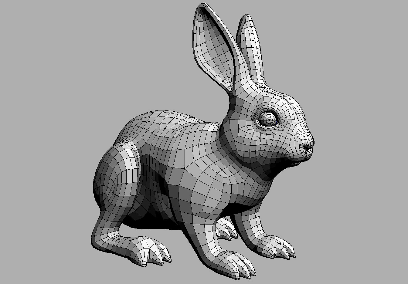 3d model rabbit