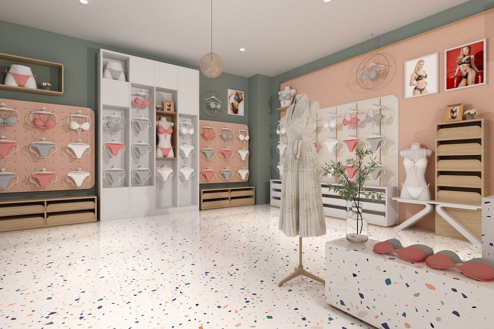 Clothing Store 07 3D model - TurboSquid 1949891