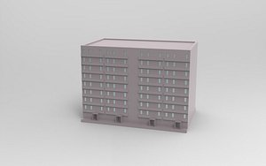 apartment building 3D
