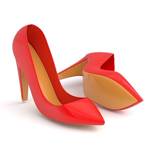 High Heel Red 3D