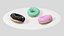 Donut de base à 3 variations