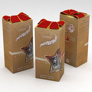 lindt lindor christmas assorted 3D model