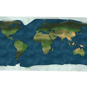 cartoon world 3d model