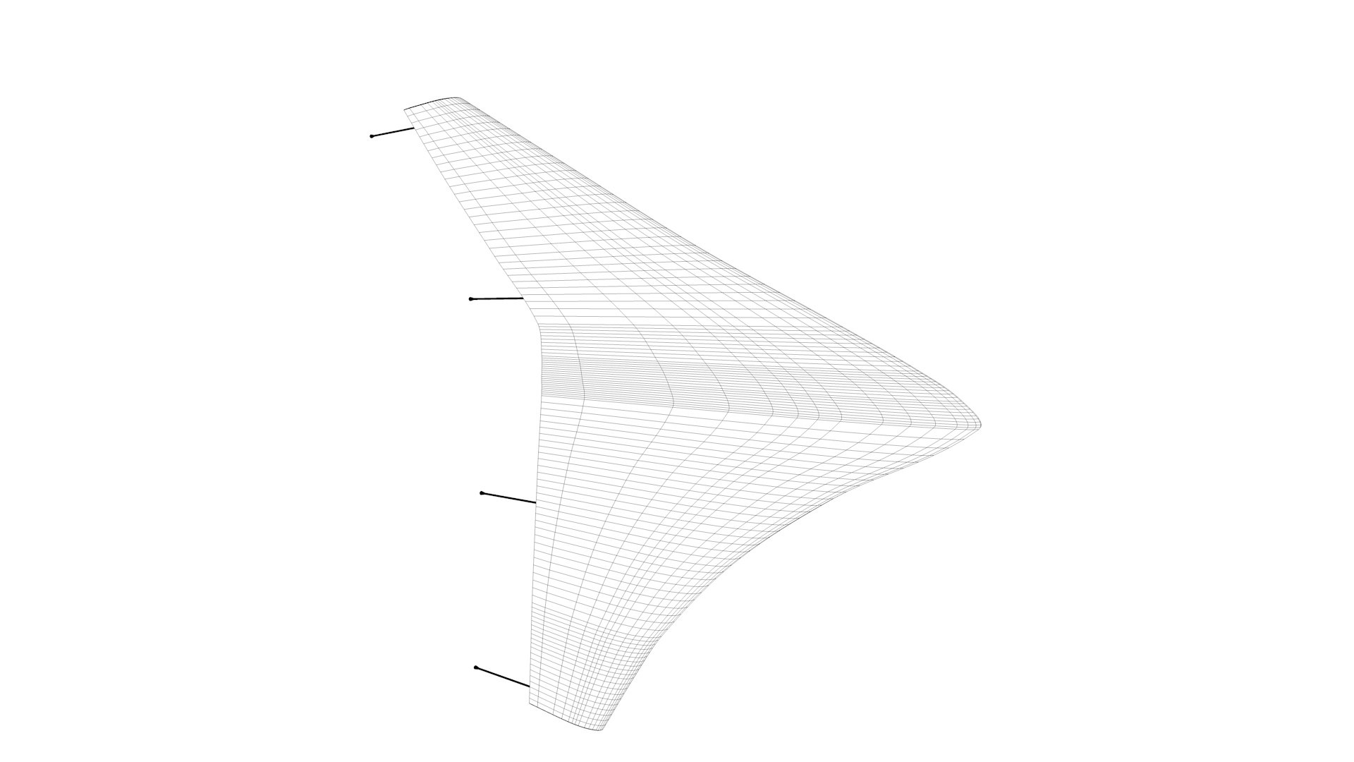 3D Model Winglet - TurboSquid 2002117