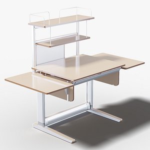t5 desk 3D model
