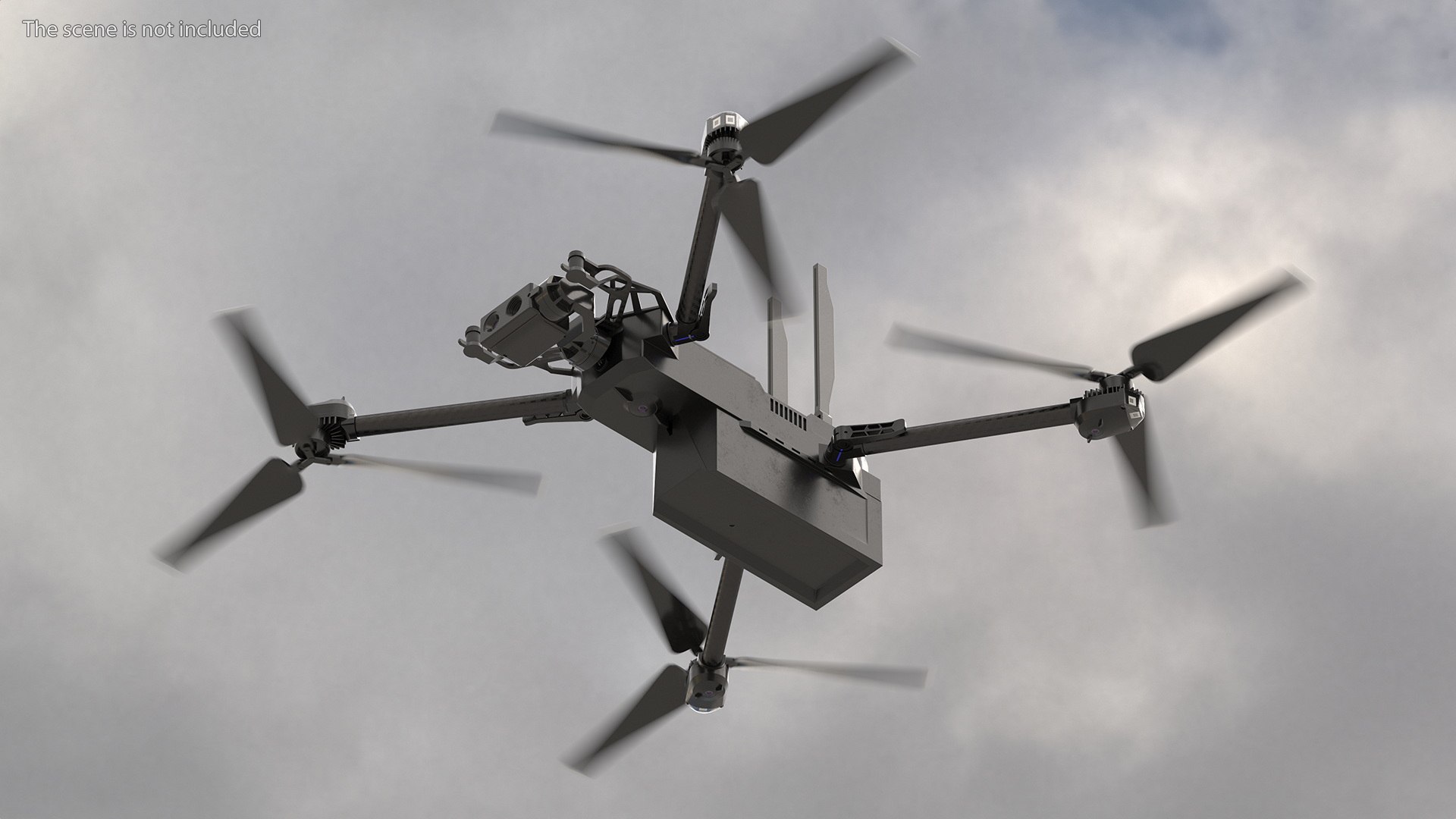 3D Autonomous Drone Skydio X2 - TurboSquid 2089820