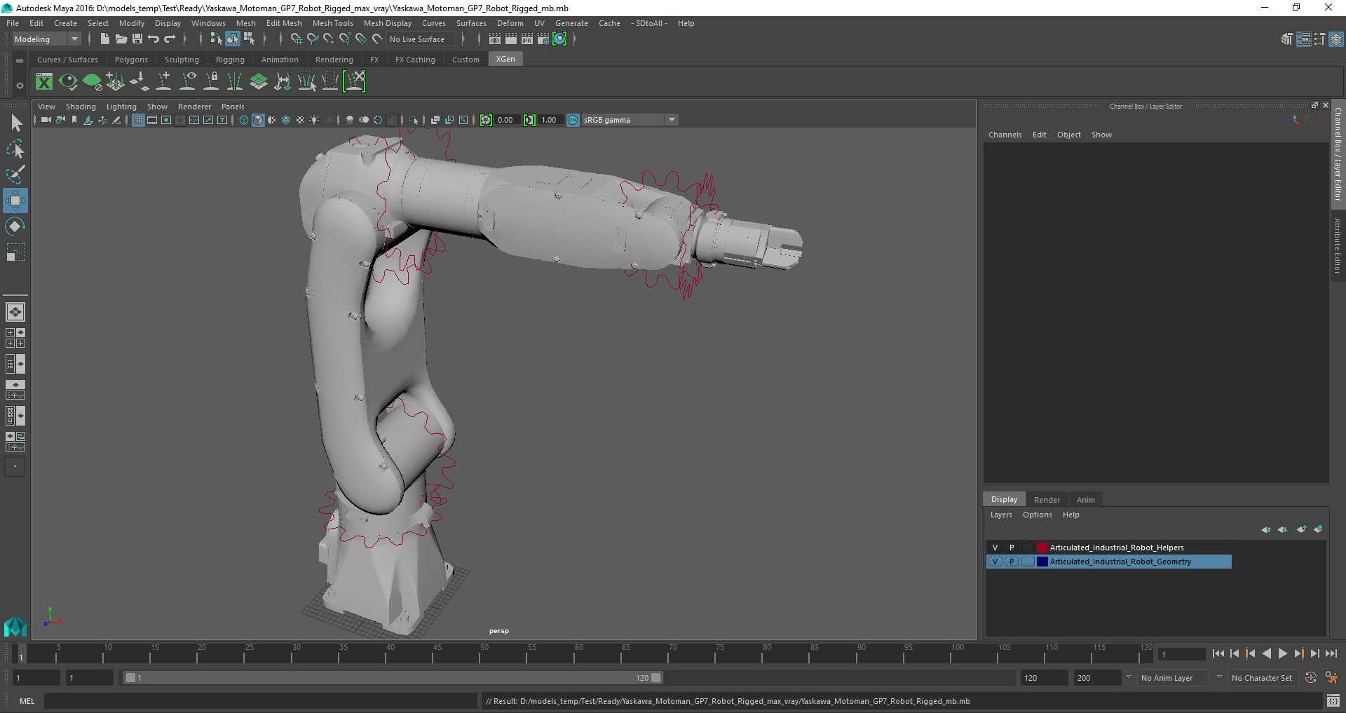 3D Yaskawa Motoman GP7 Robot Rigged for Maya model https://p.turbosquid.com/ts-thumb/wG/CSmaPi/sn/yaskawa_motoman_gp7_robot_rigged_mb_01/jpg/1648561543/1920x1080/fit_q87/17a236a4f2e52b39ed7eafaa5166a51641a58598/yaskawa_motoman_gp7_robot_rigged_mb_01.jpg