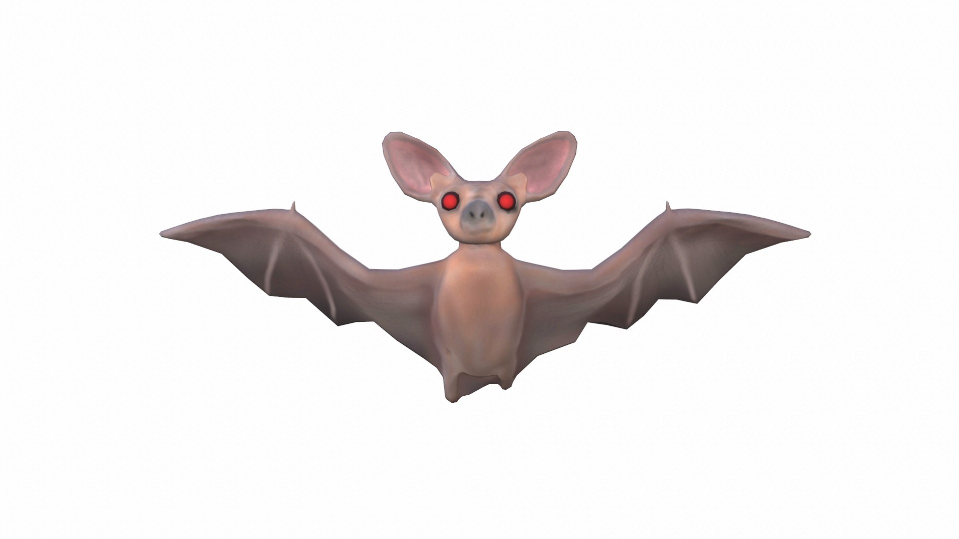 Bat Rigged Animated Model - TurboSquid 2438952